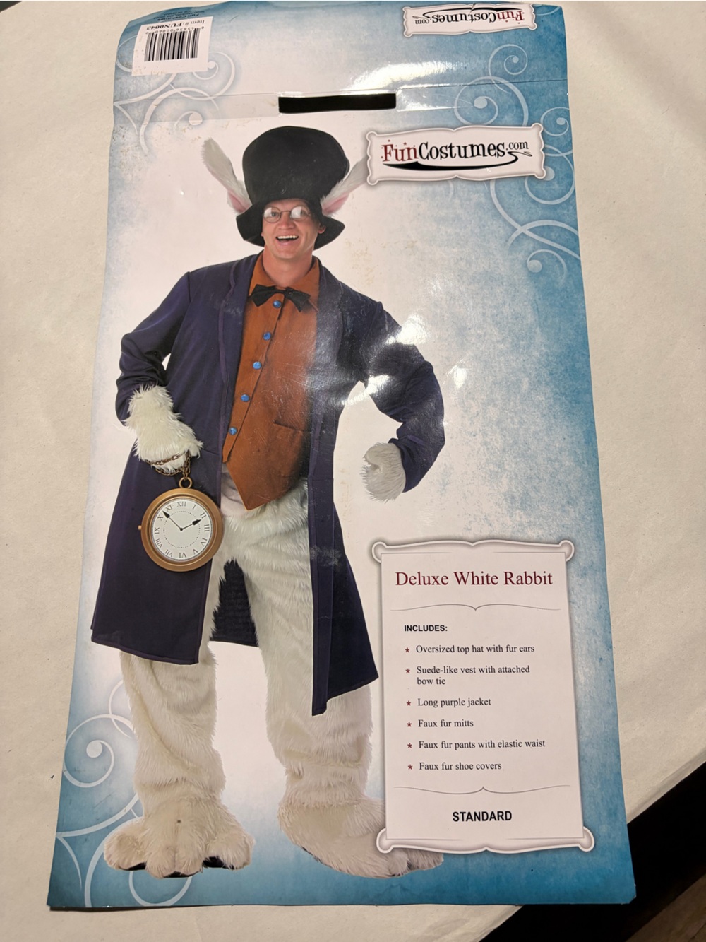 Deluxe White Rabbit Costume